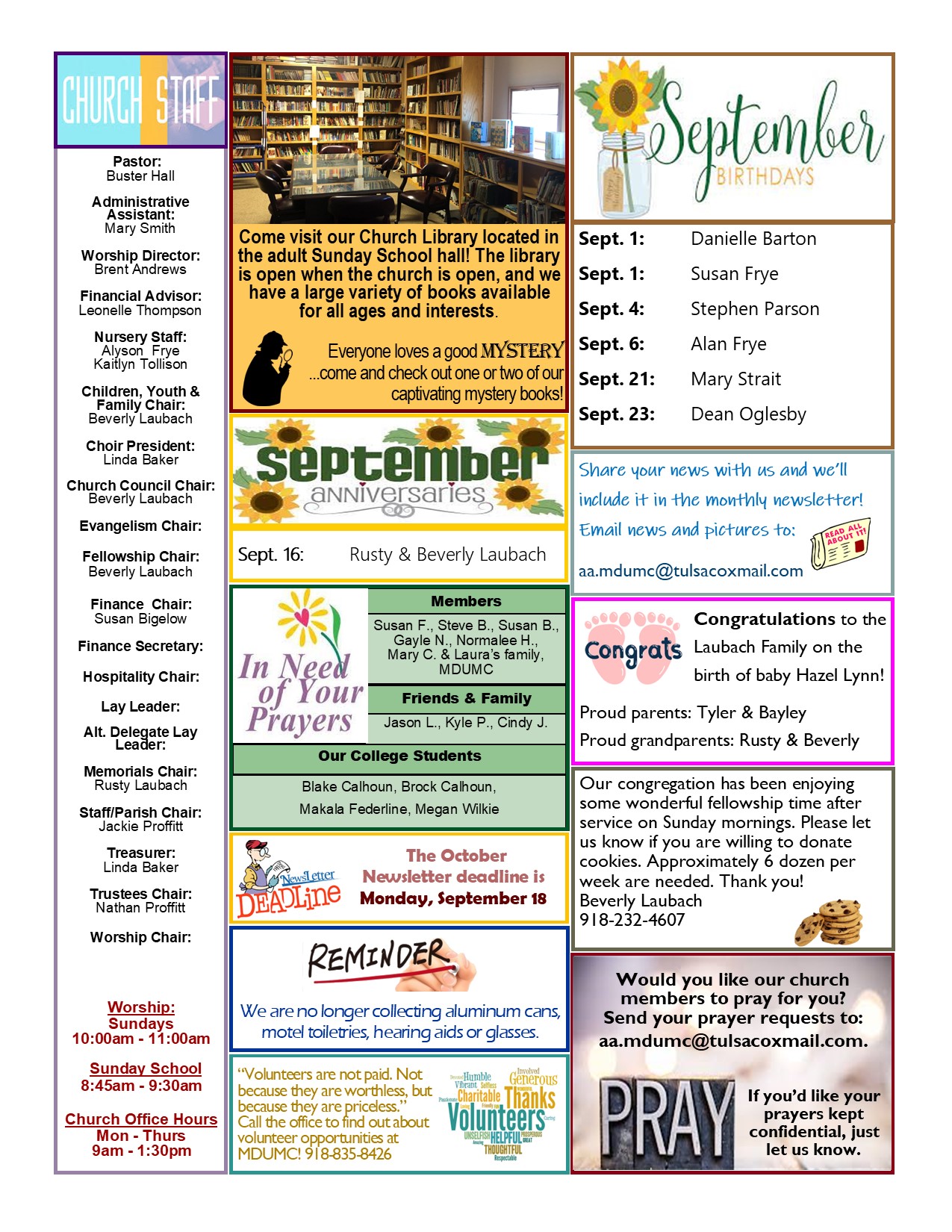 Newsletter Sept 20234